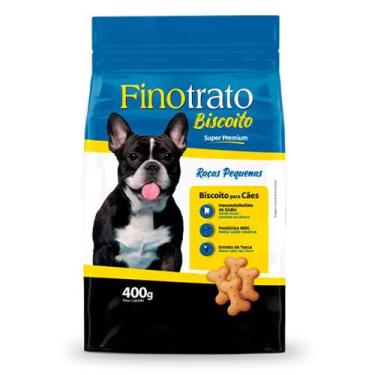 Imagem de Biscoito Finotrato para Cães Adulto de Porte Pequeno 400g - VB Rações