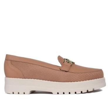 Imagem de Mocassim Feminino Modare com Detalhe em Tecido Nude-Feminino