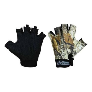 Imagem de Luva Albatroz YL015 New Camu Nylon Antiderrapante Reg Pulso - Albatroz