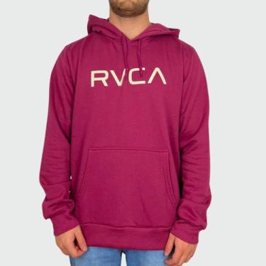 Imagem de Moletom Fechado Big Rvca, M, Bordô