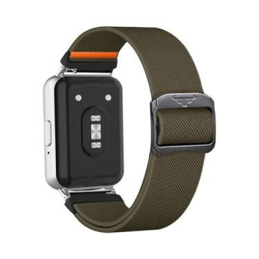 Imagem de Pulseira De Nylon Elástica Ajustável Para Samsung Galaxy Fit 3 Acessór