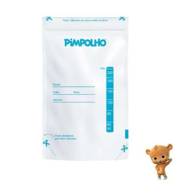 Imagem de sacos de armazenamento materno 25uni - 200ml pimpolho