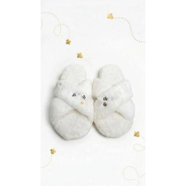 Imagem de Pantufa Pelúcia Abelhas Imaginarium Branco Abelha 38 Br
