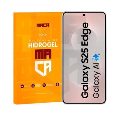 Imagem de Película Hidrogel Frontal Galaxy S25 Edge Transparente/Fosca - MACA, F