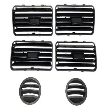 Imagem de Tela Difusor De Ar Painel Gol Saveiro Parati G3 Kit 6 Pçs - ENGEKAR