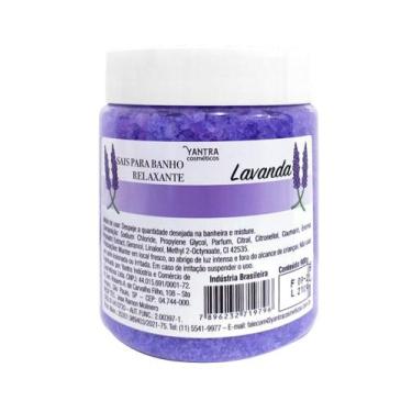 Imagem de Sais de Banho Relaxante Cristal Lavanda 900g - Li Nature