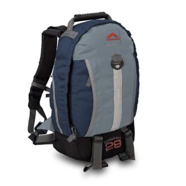 Imagem de 0029 . MOCHILA CRAMPON 29 . Trilhas e Rumos, Marinho com cinza