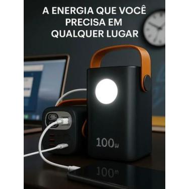 Imagem de Power Bank Carregador Portátil 60.000mAh 100W para starlinkkK Mini, No