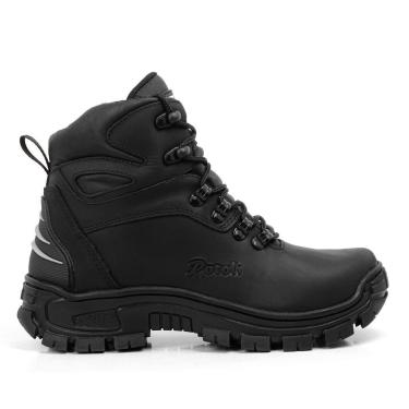 Imagem de Bota Coturno Adventure Masculino Trilha Trabalho Couro Palmilha Em Gel-Masculino