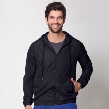 Imagem de Jaqueta Selene Corta Vento Masculina 22030.001, Preto, P