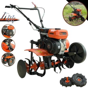 Imagem de Motocultivador MT170G Gasolina 4T 7HP 208CC com 24 Lâminas Cultivadoras com Discos Anmax
