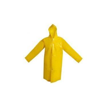Imagem de Capa de Chuva PVC Forrado Amarelo - Prot-Cap 10 001V, G