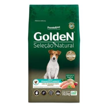 Imagem de Ração Golden Seleção Natural Cães Adultos Raças Mini e Pequena sabor F