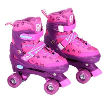 Imagem de Patins Roller Ajustável com Acessório G (38-41) - DM Toys