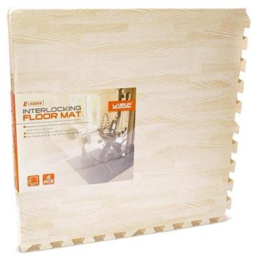 Imagem de Tatame Em EVA 4 Peças 60x60x12mm LS3259D Liveup, Bege