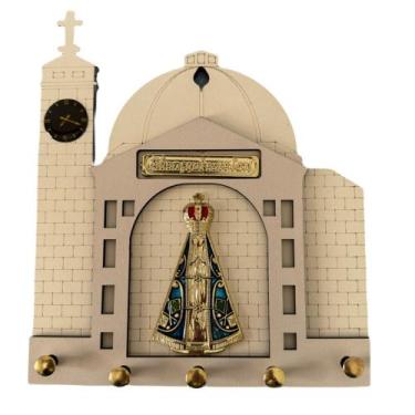 Imagem de Porta Chaves Basílica Nossa Senhora Aparecida Chaveiro - artimagem