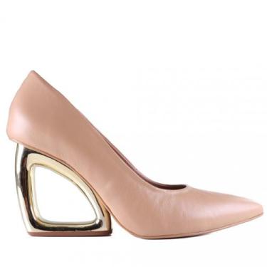 Imagem de Scarpin Feminino Zariff 3450-575, Macadamia, 36