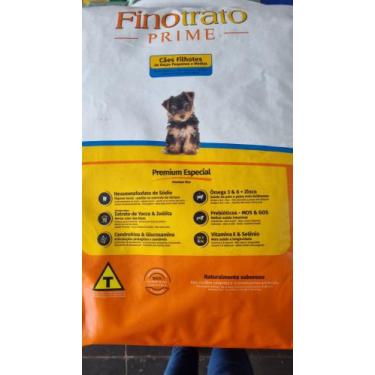 Imagem de Ração para cães filhotes finotrato prime raças pequenas e médias 10kg 