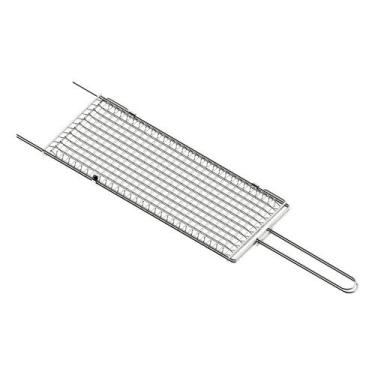 Imagem de Grelha para Churrasco Tramontina 26486000 76x18 Aço Inox, UNICA