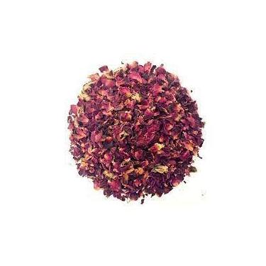 Imagem de Chá Rosa Rubra Flor Rosa Gallica 100g - Benefícios e Preparo - no-bran