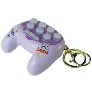 Imagem de Chaveiro controle colorido antiestresse - Malissima, Roxo