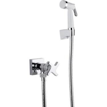 Imagem de Ducha Higiênica Zeta Acqua Jet Ceramico Cromado Dn15 1/2 2195-Zetcer-C