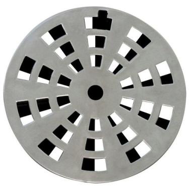 Imagem de Kit 5 Grelha Redonda com Diâmetro de 15cm e com Anti-Inseto em ABS Ast