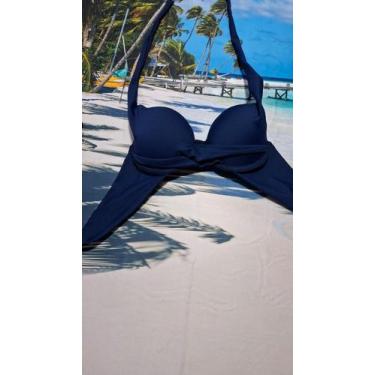 Imagem de Top Biquíni Reforçado Avulso: Conforto e Suporte para Praia e Piscina 