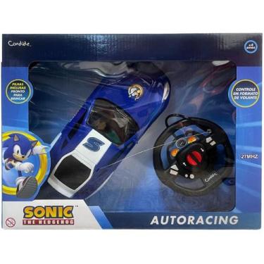 Imagem de Carrinho Controle Remoto Sonic AUTO-RACING 3 FUNÇÕES/PILHA - Candide B