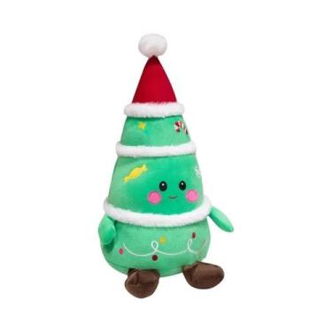 Imagem de Boneco De Pelúcia Macio De 23cm Para Árvore De Natal: Boneco De Gengib
