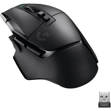 Imagem de Mouse para Jogos G502 X Lightspeed sem Fio com Sensor Hero 25K e Botões Ótico-Mecânicos Preto Logitech 910-006178