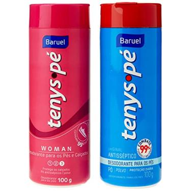 Imagem de Kit Tenys Pe Baruel Po =1Un Original 100G + 1Un Woman 100G