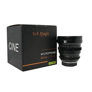 Imagem de SLR Magic 50 mm T1.2 Lente Cine Grande Abertura para Câmera Sony E Mount + Filtro ND Ajustável
