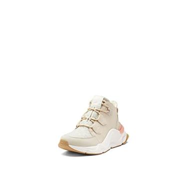 Imagem de Sorel Bota feminina Kinetic Rngd Caribou — Botas de inverno de couro impermeável, Giz, Canoa, 6.5