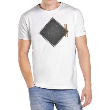 Imagem de Camiseta Aramis Placa Branco Masculino