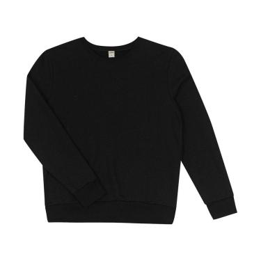 Imagem de Blusão Feminino Básico de Moletom Rovitex Preto