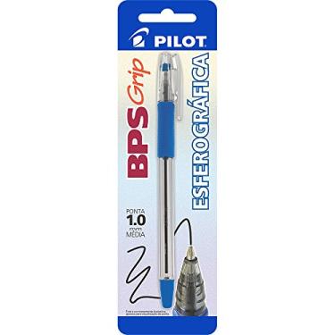 Imagem de Caneta Esferográfica, Pilot, Bps-Grip-M, 1.0 mm, Azul