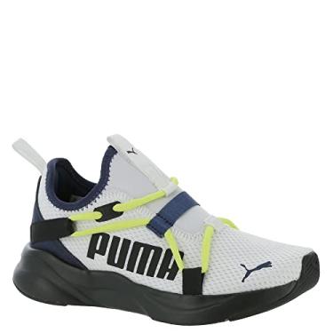 Imagem de PUMA Softride Rift Slip On Pop Jr Boys' Youth Slip On 5 M US Big Kid White-Lemon