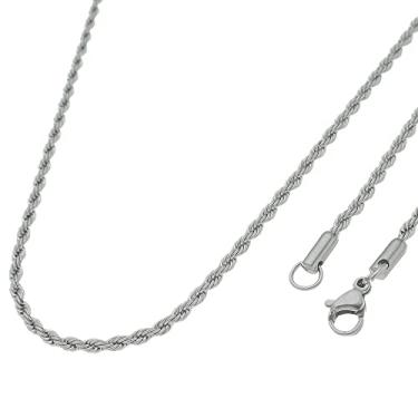 Imagem de Corrente Modelo Elo Baiano de Aço Inox