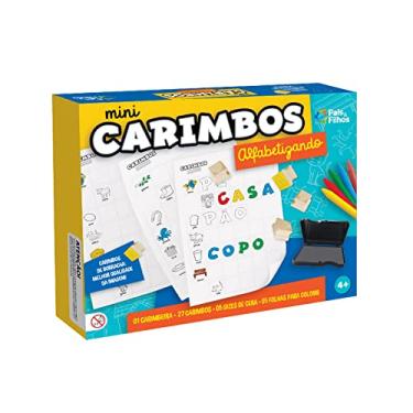 Imagem de Mini Carimbos Alfabetizando - Madeira