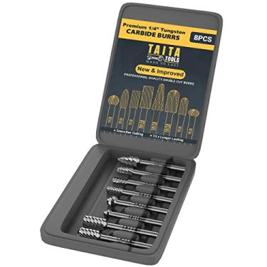 Imagem de Conjunto de brocas de corte de alumínio de carboneto de tungstênio 10 peças – haste de 3 mm, pontas de corte de ferramenta rotativa – Acessórios para Dremel, Fordom, eixo flexível, Dewalt e Makita – Para corte de alumínio e entalhe em madeira
