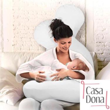 Imagem de Travesseiro Para Gestante Mamãe E Bebê Aconchego Casa Dona