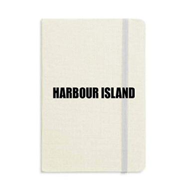 Imagem de Caderno Harbour Island Bahamas capa dura diário clássico presente A5