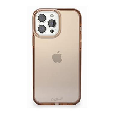 Imagem de Customic Capinha Case Capa para Celular iPhone 13 Pro Max (6.7”), Impactor Flex Antibactéria Anti Impacto Proteção Militar 2 metros contra quedas, Marrom