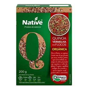 Imagem de Quinoa Vermelha em Flocos Orgânica Native 200g