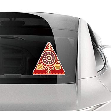 Imagem de DIYthinker Adesivo de carro Red Eyes Mexico Totems Civilização Ancient Car Motorcycle Bicycle Luggage Decal