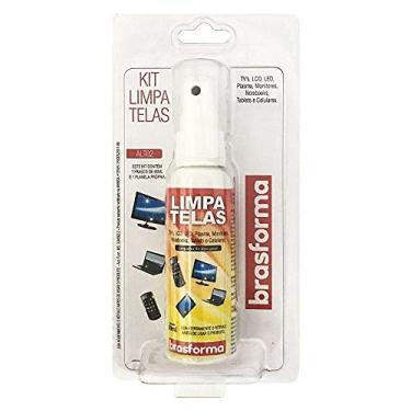 Imagem de KIT Limpa Telas Brasforma ALT0.2 - Ideal para limpeza de TV s, Monitores, Notebooks, Tablets e Celulares
