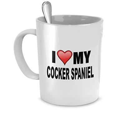 Imagem de Caneca Cocker Spaniel - I Love My Cocker Spaniel - Presentes para amantes de cocker spaniel - Presentes para amantes de cães
