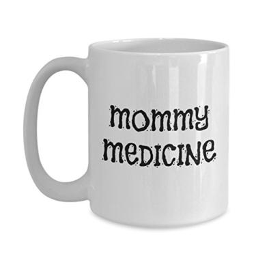 Imagem de Caneca Mommy Medicine – Caneca de café – Presente divertido para a mamãe – Chá chocolate quente vinho