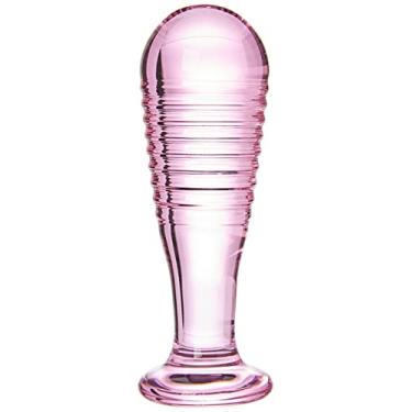Imagem de Lovetoys Plug Anelado De Vidro 11Cm - Coleção Fetiche Rosa